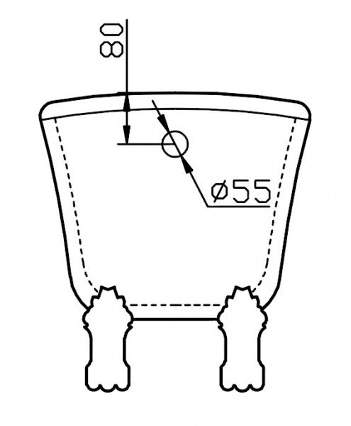 Freestanding bathtub PARIS PREMIUM