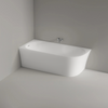 Freestanding space-saving bathtub NORA CORNER
