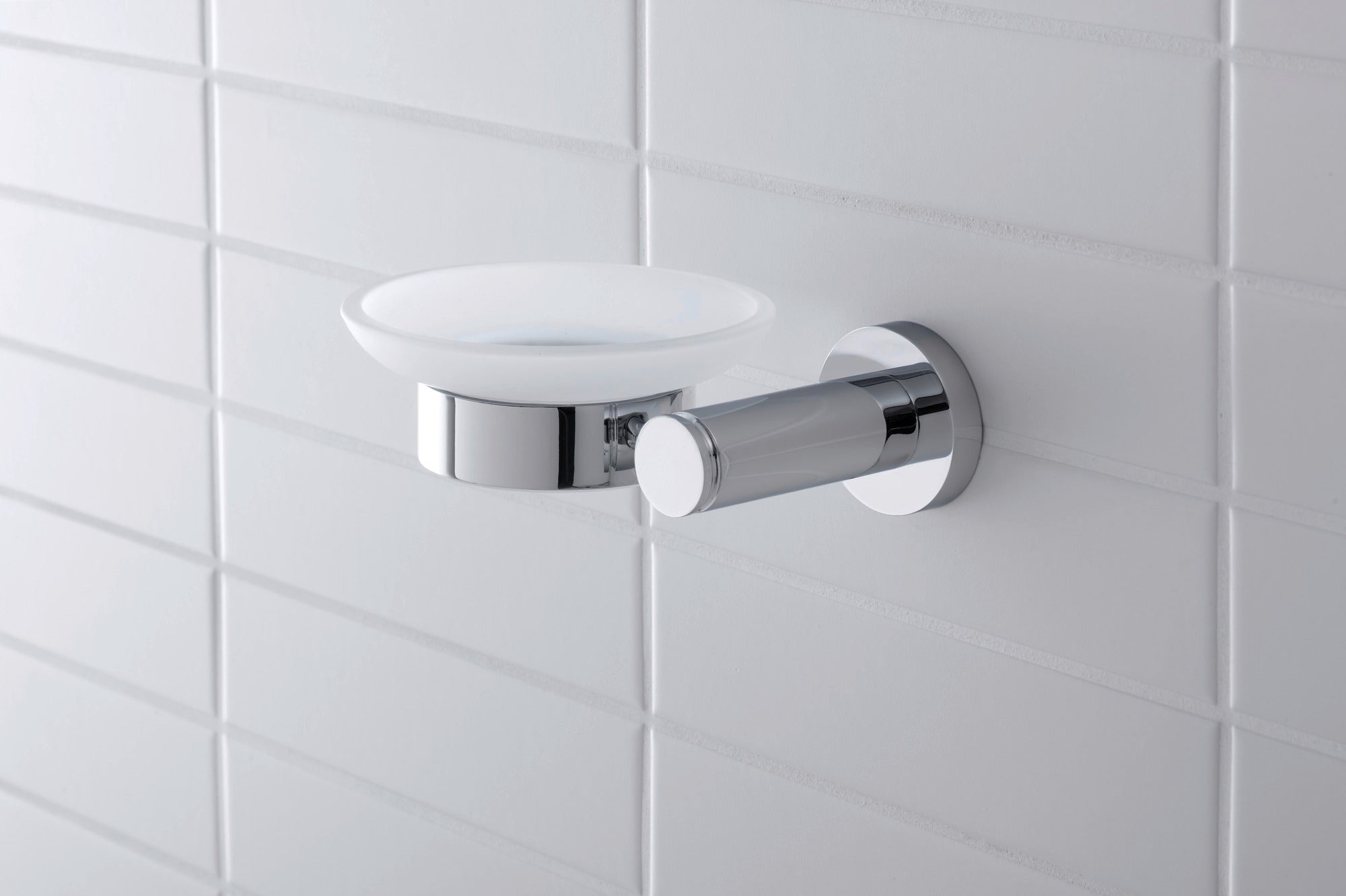 Duravit D-Code soap dish Ø10 cm for 1 soap