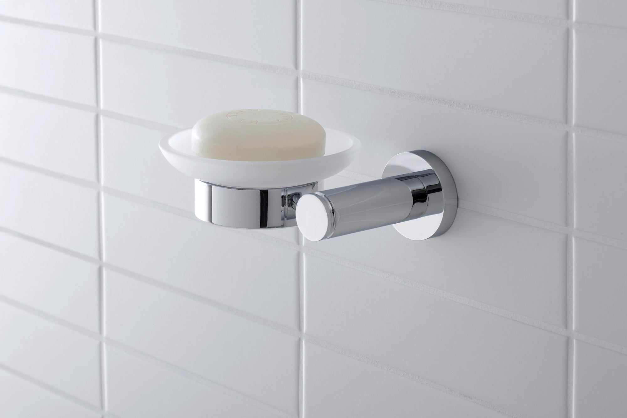 Duravit D-Code soap dish Ø10 cm for 1 soap