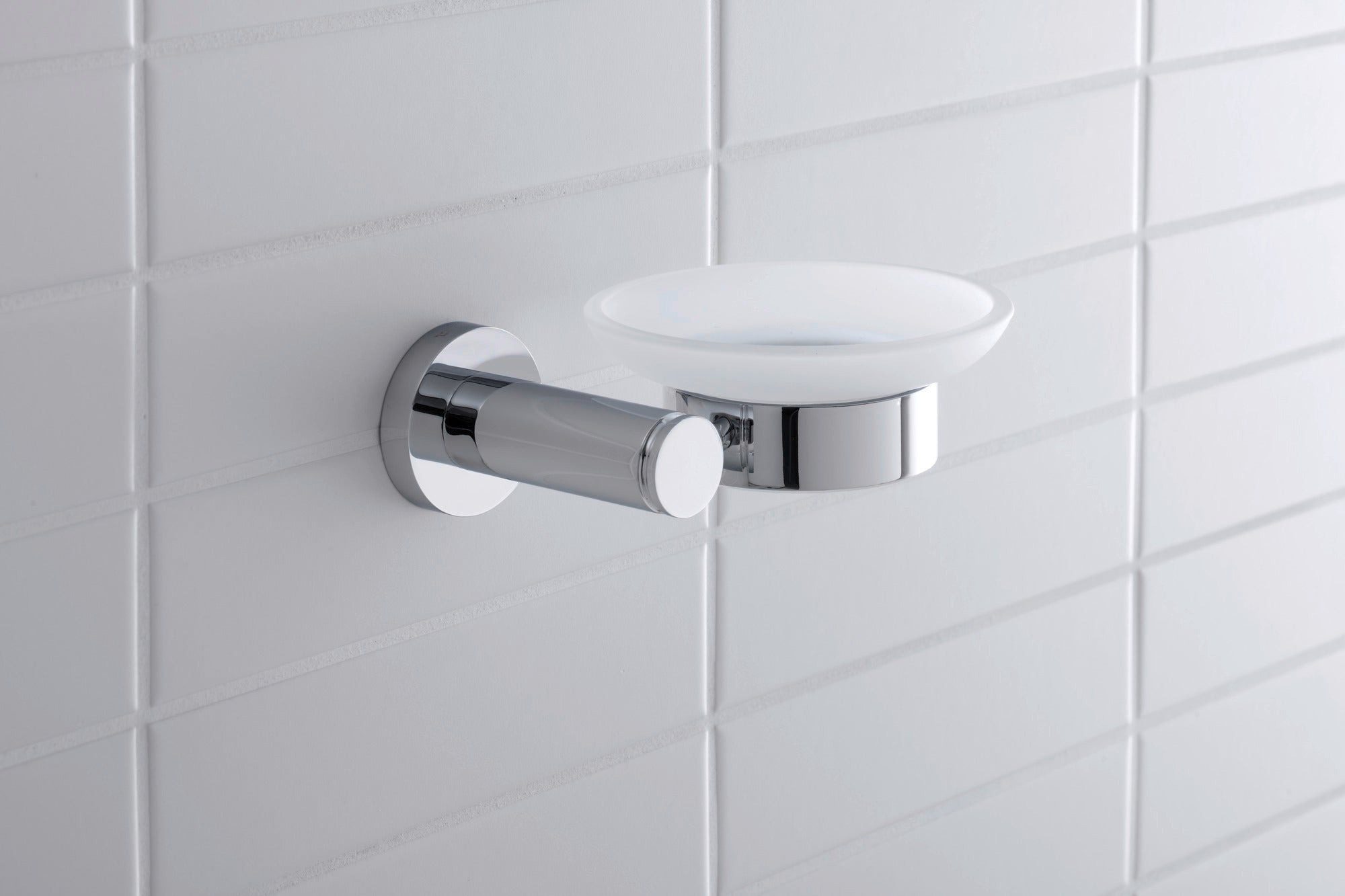 Duravit D-Code soap dish Ø10 cm for 1 soap