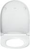 Duravit Univavo universal toilet seat with soft-close, oval
