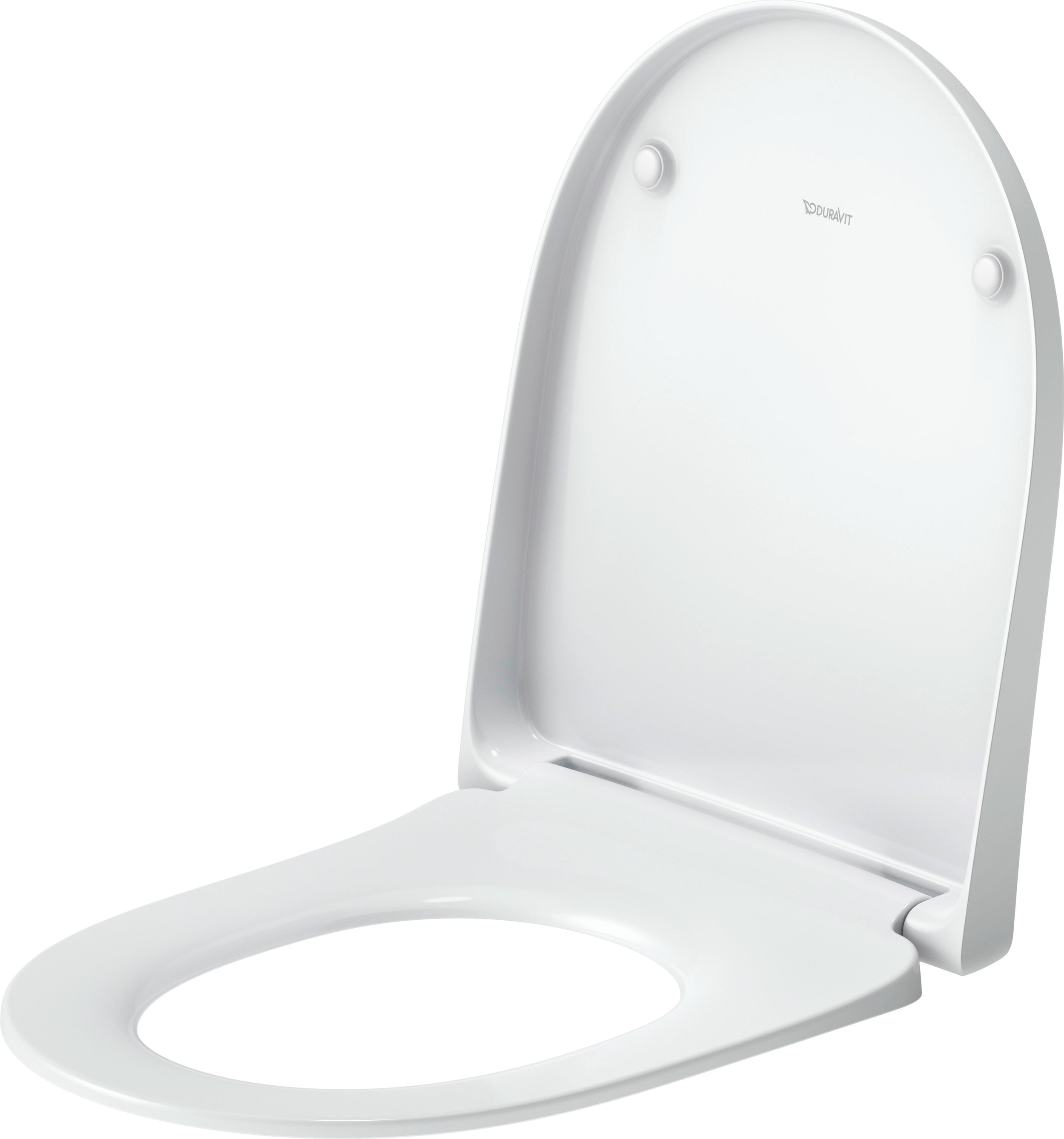 Duravit Univavo universal toilet seat with soft-close, oval