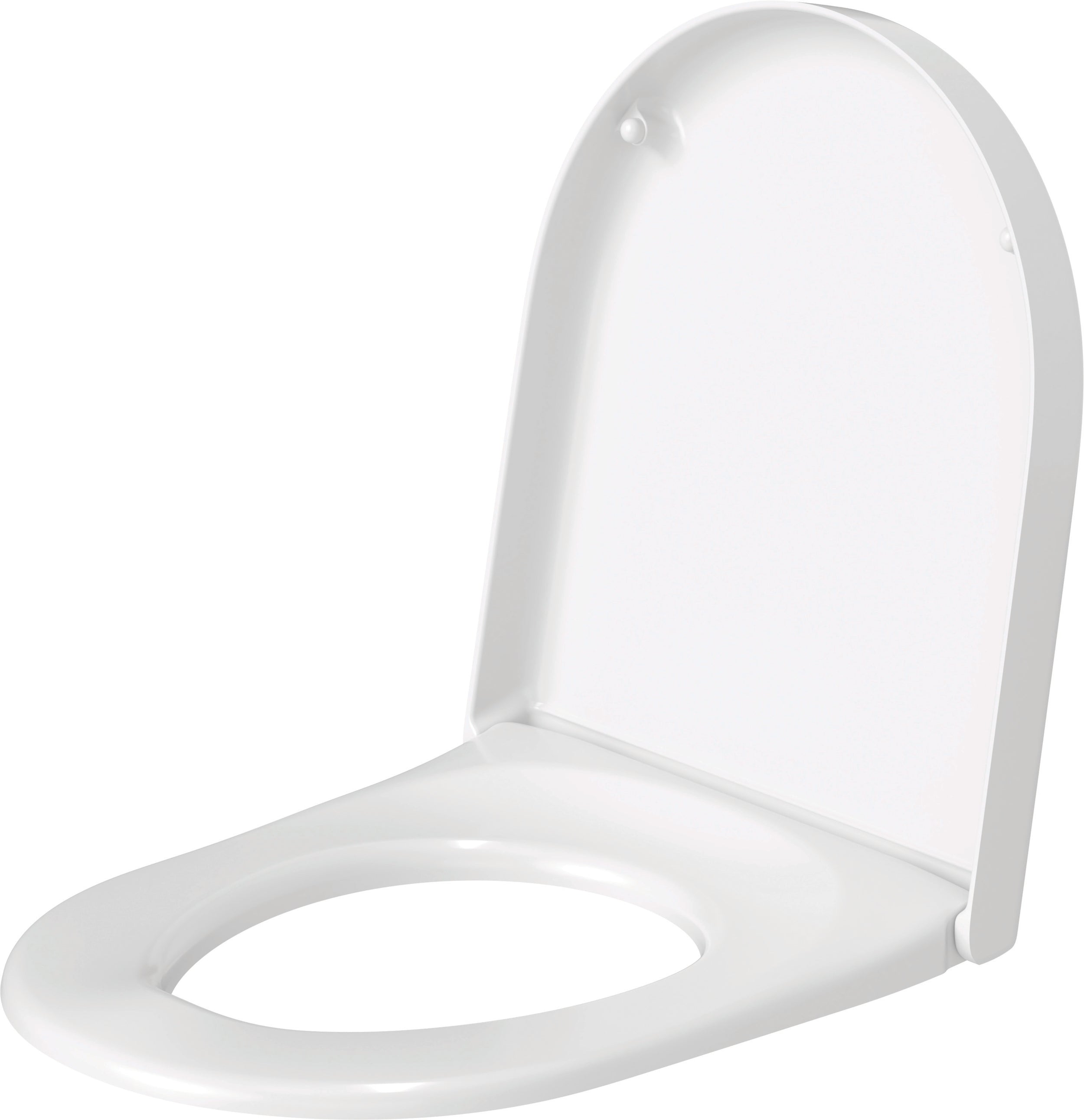Duravit Universal Toilet Seat with Soft-Close Mechanism in White for Starck 3