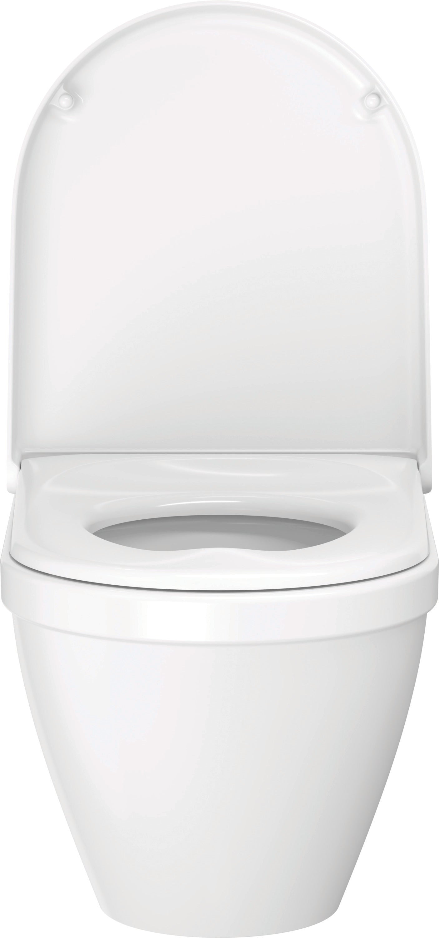 Duravit Universal Toilet Seat with Soft-Close Mechanism in White for Starck 3