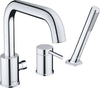 Duravit Circle 3-hole bath mixer