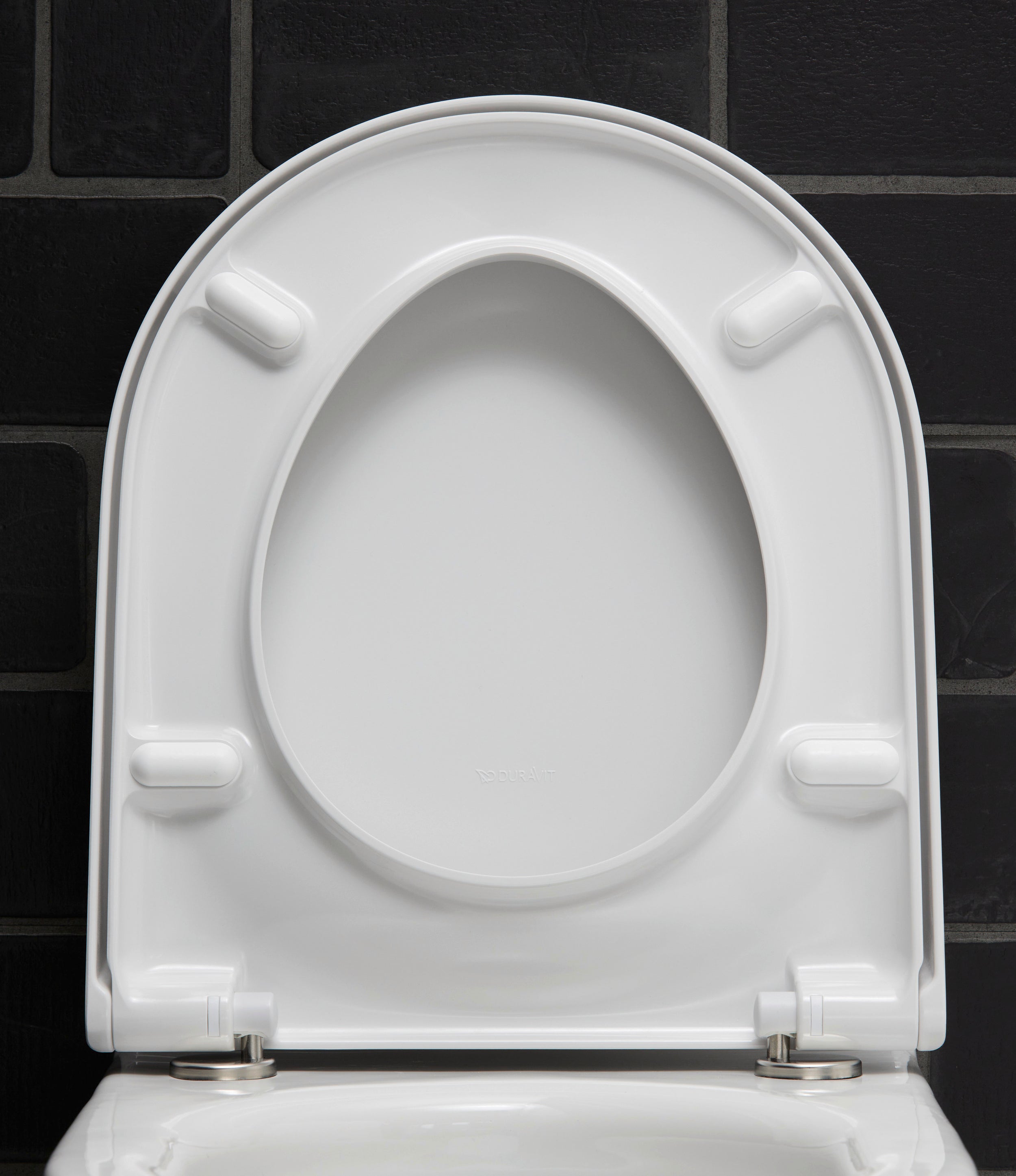Duravit Universal Toilet Seat with Soft-Close Mechanism in White for Starck 3
