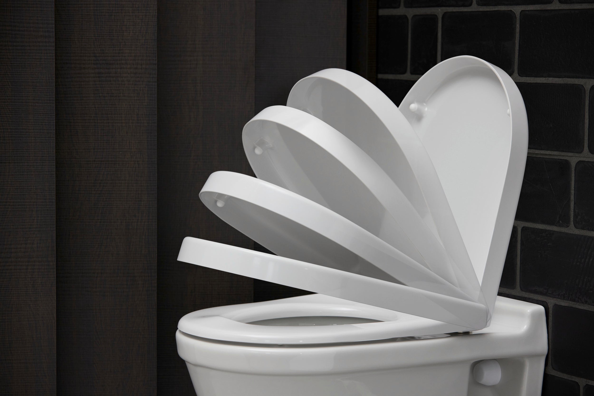 Duravit Universal Toilet Seat with Soft-Close Mechanism in White for Starck 3