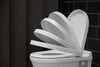 Duravit Universal Toilet Seat with Soft-Close Mechanism in White for Starck 3