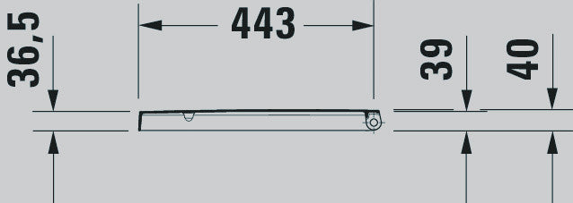 Duravit Universal WC Seat with Soft-Close mechanism for ME by Starck