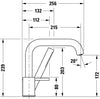 Duravit Circle 3-hole bath mixer