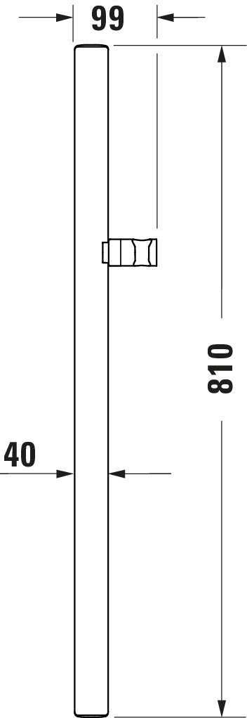 Duravit Universal shower rail