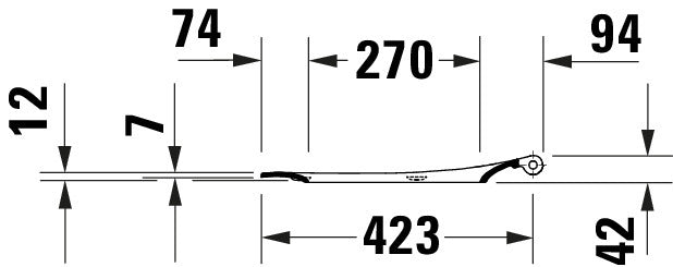 Duravit Univavo universal toilet seat with soft-close