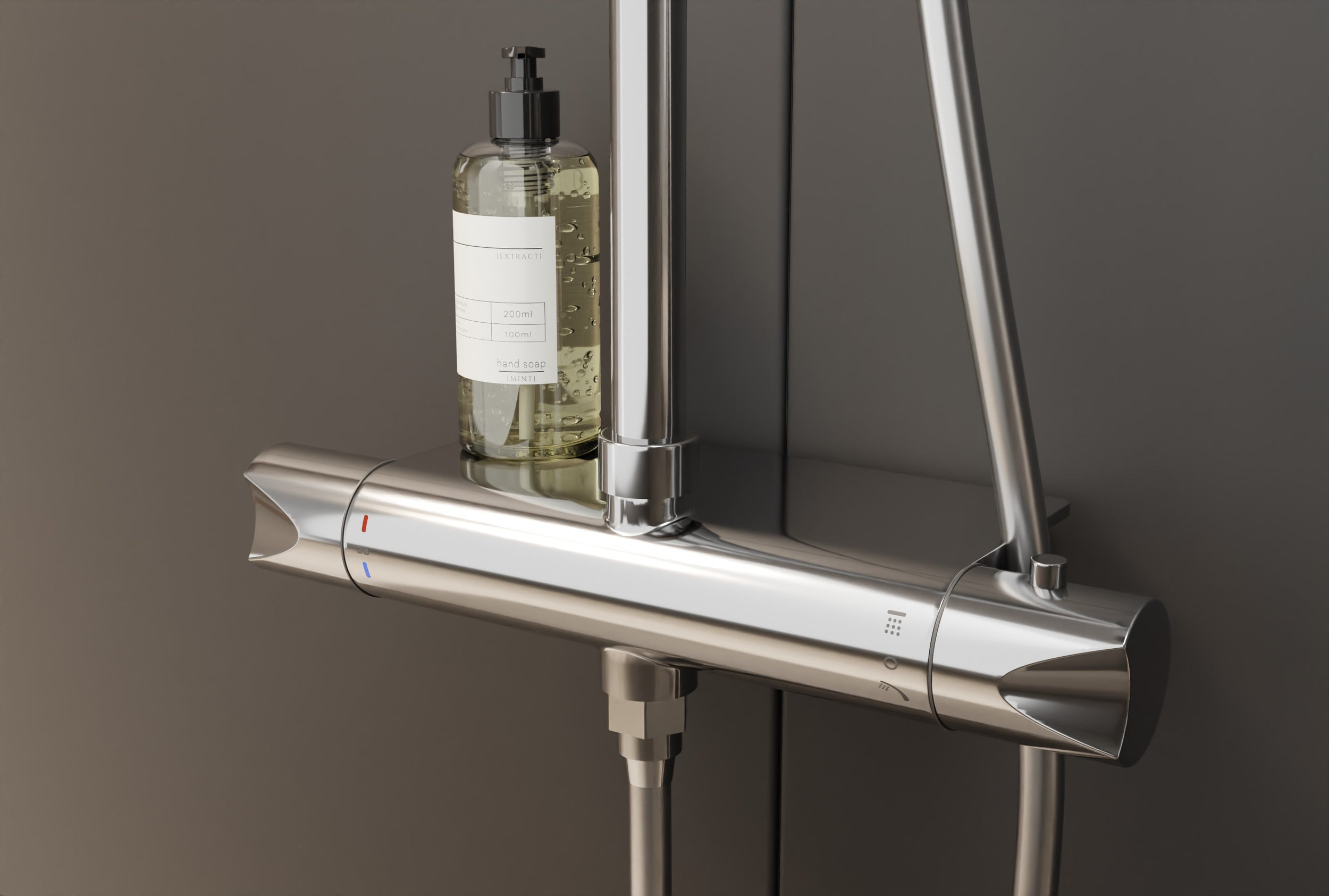 Design shower column thermostat 8221 BASIC