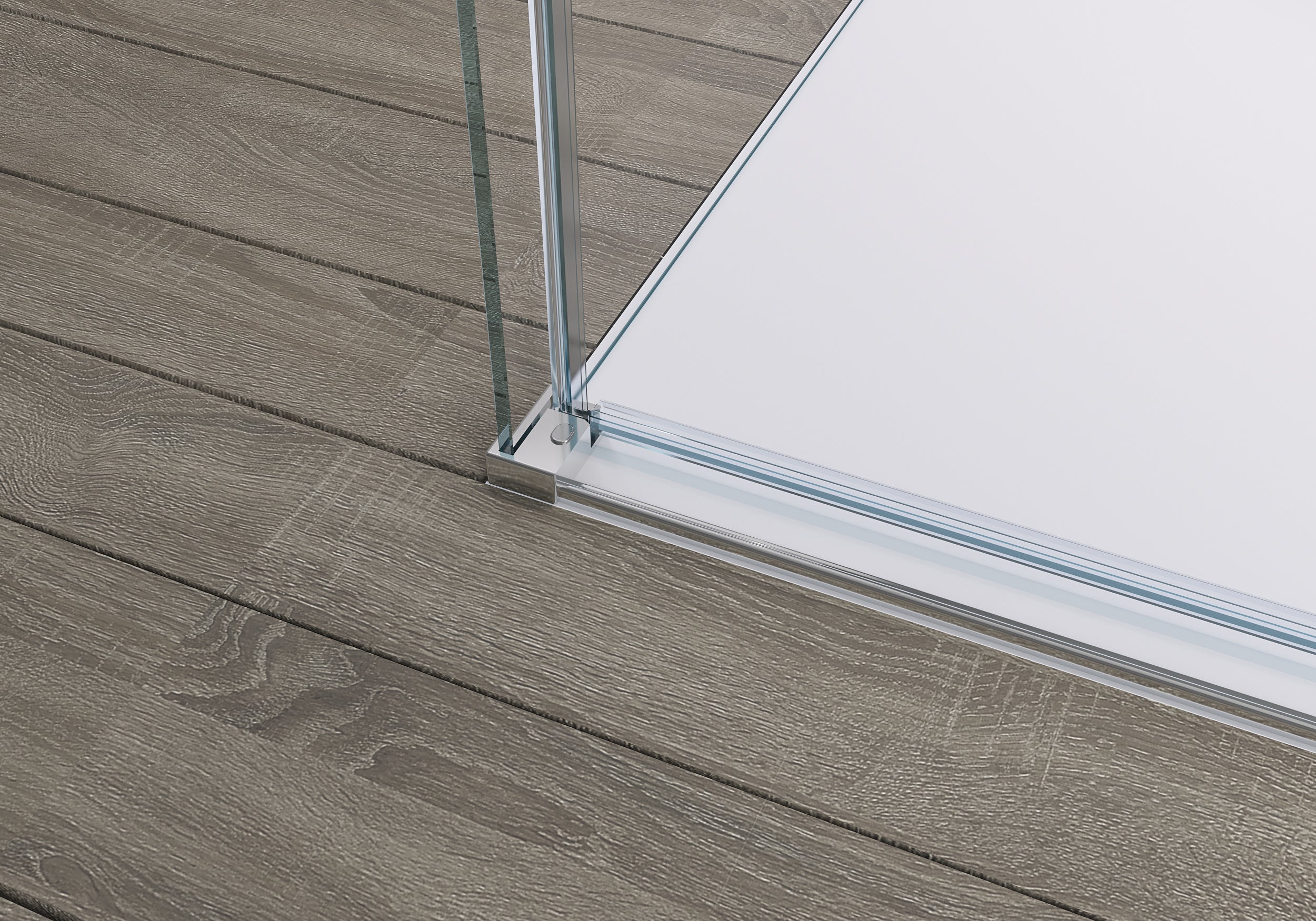 Shower enclosure with sliding door EX806