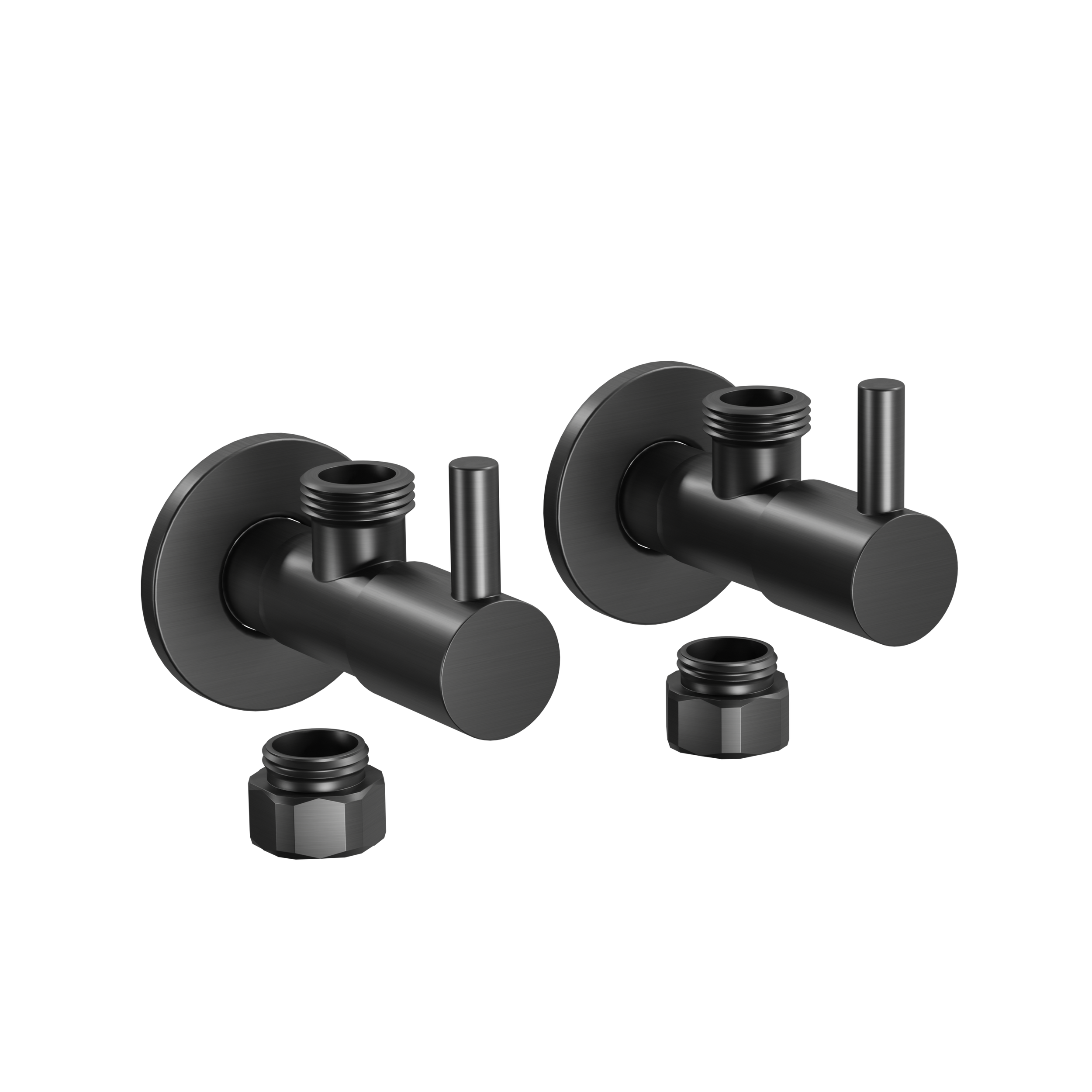 Design angle valve 2-pack