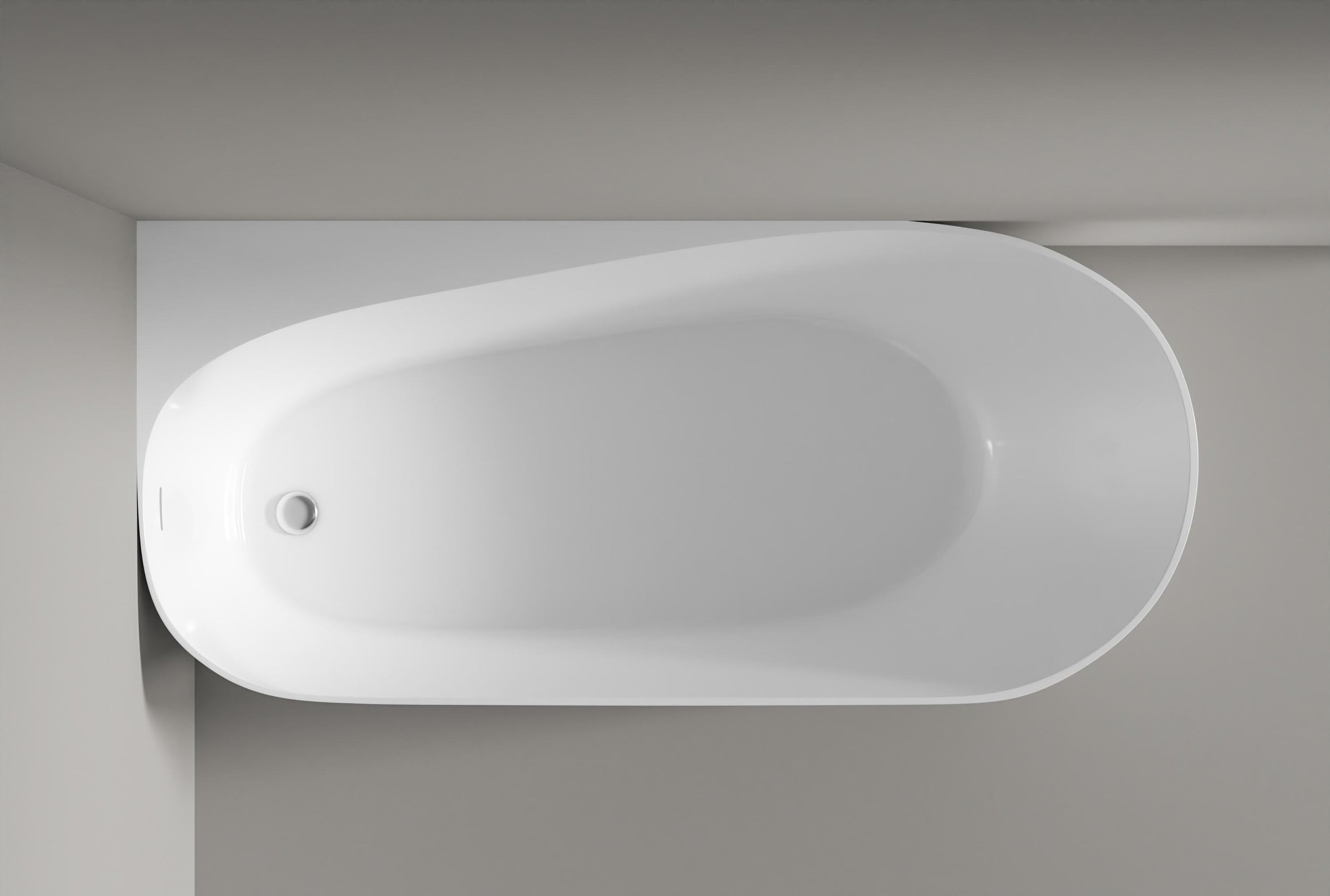 Freestanding bathtub ONDA CORNER