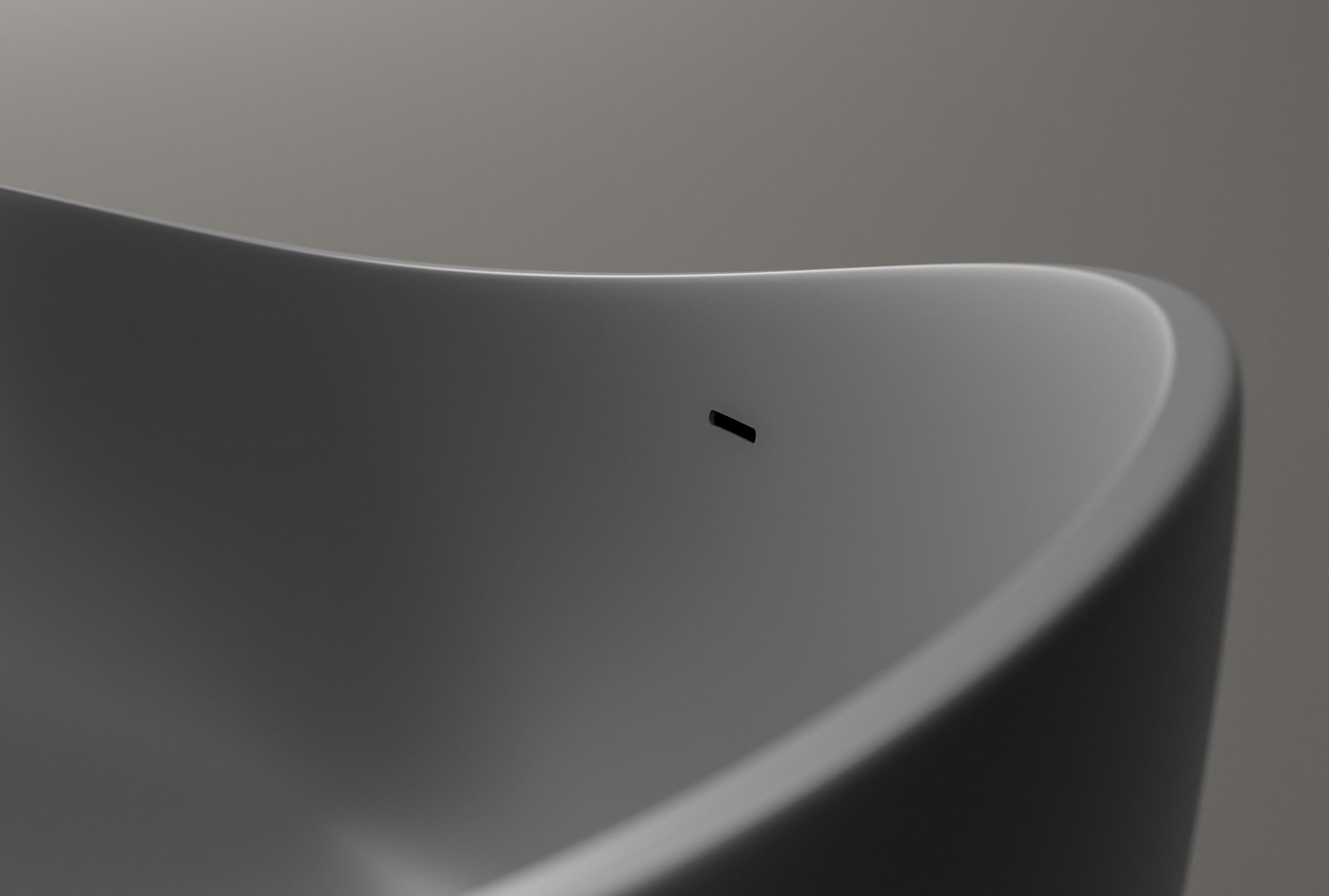 Freestanding bathtub WAVE STONE