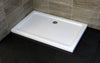 Shower tray 140 x 90 cm - rectangle design - with waste fittings