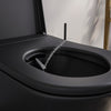 PREMIUM 1102 black matt shower toilet
