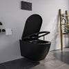 PREMIUM 1102 black matt shower toilet