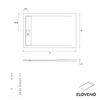 Duravit flat shower tray Eloveno