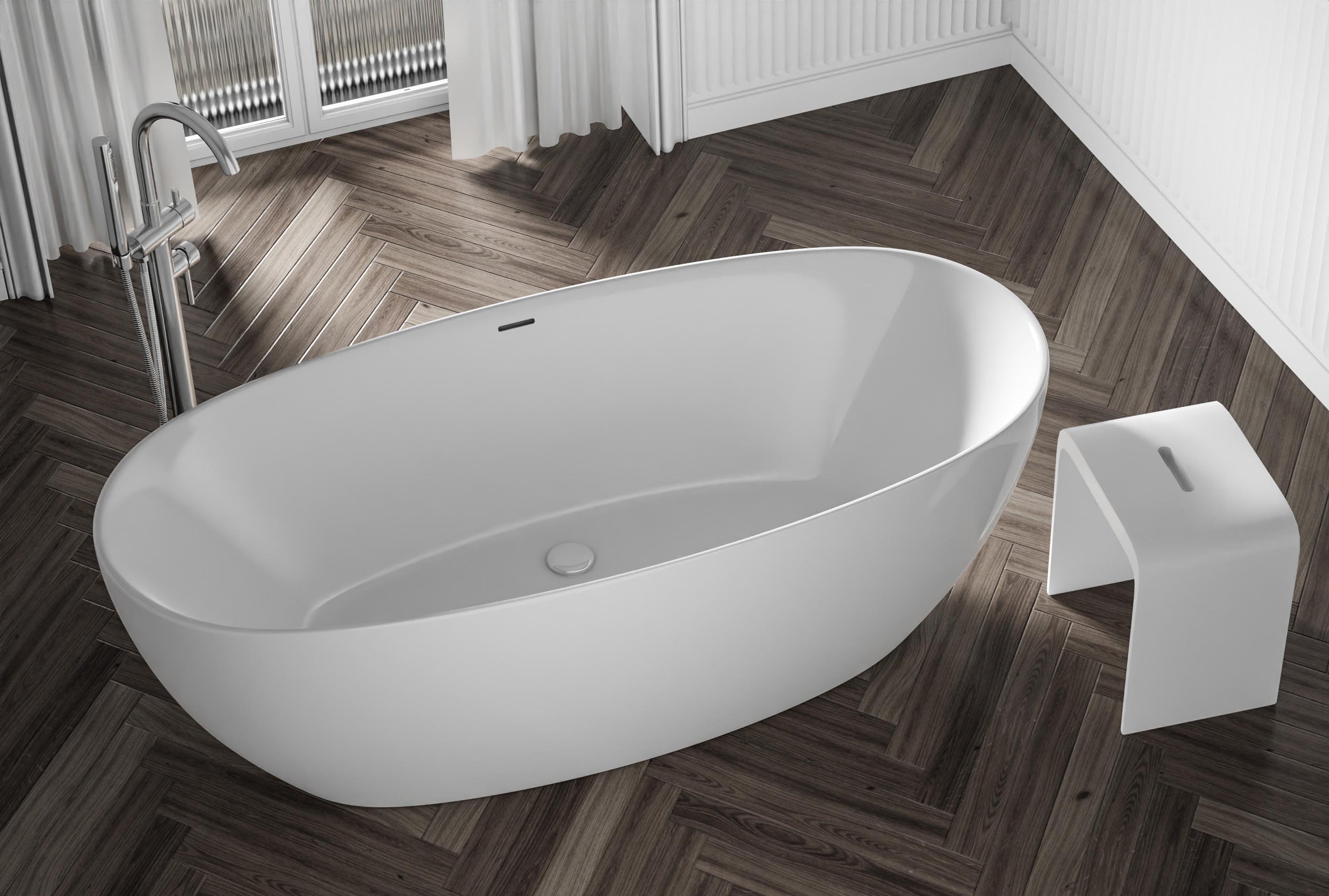 Freestanding bathtub BELAQUA 2.0