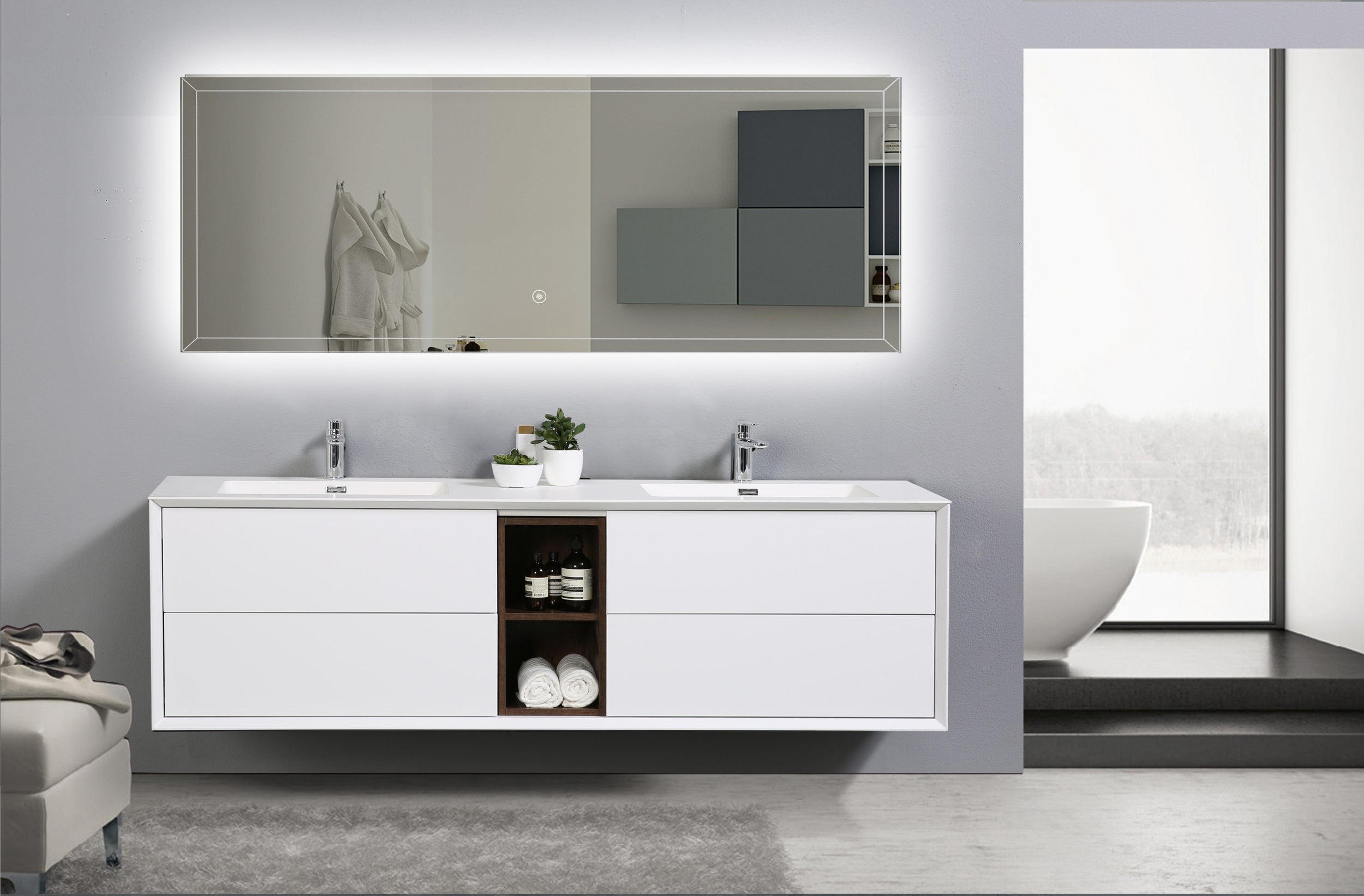 Bathroom furniture set Flora 1900