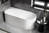 Freestanding bathtub ONDA CORNER
