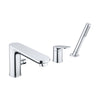 Duravit Wave 3-hole bath mixer