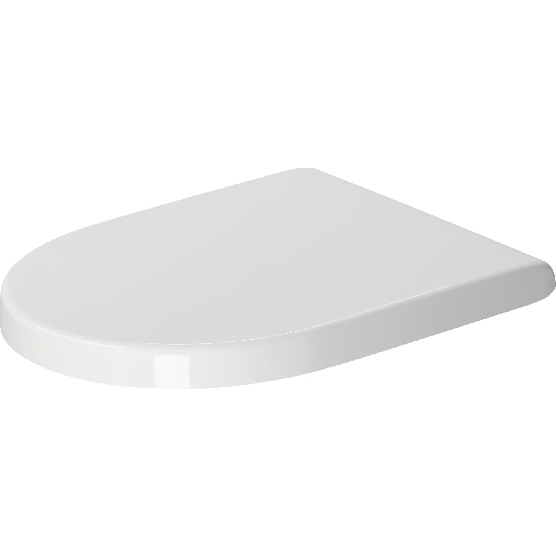Duravit Universal Toilet Seat with Soft-Close Mechanism in White for Starck 3