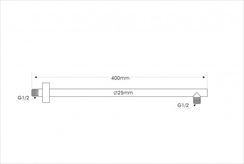 Shower arm mounting arm 2633B