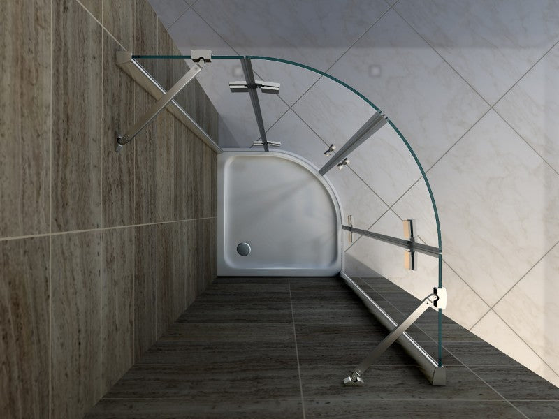 Shower tray quadrant acrylic