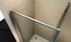 Corner shower enclosure EX416 - genuine NANO glass 8mm - with shower tray