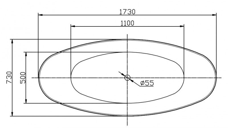 Freestanding bathtub SIENA