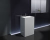 Freestanding Washbasin PB2022 - 60x42x90cm - white 