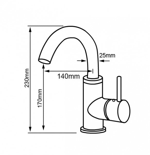 Sink faucet 1434C-23