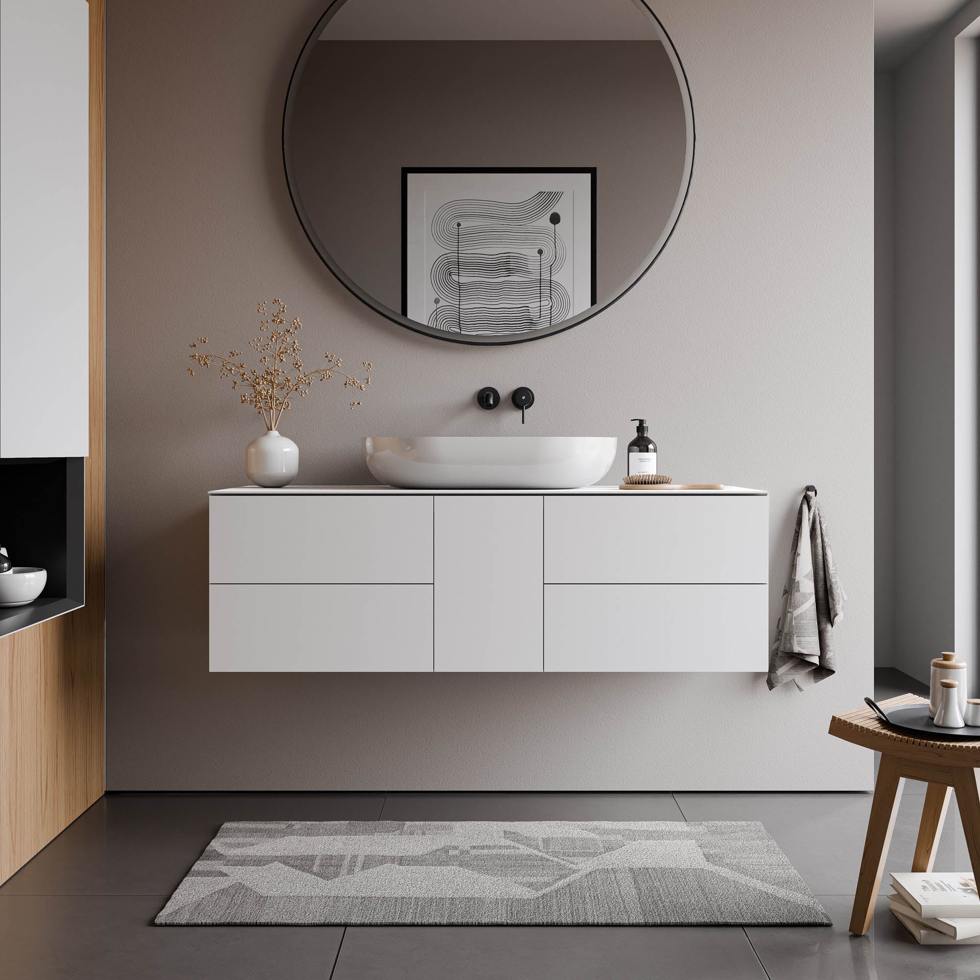 Washbasin cabinet ARCTIC 1400