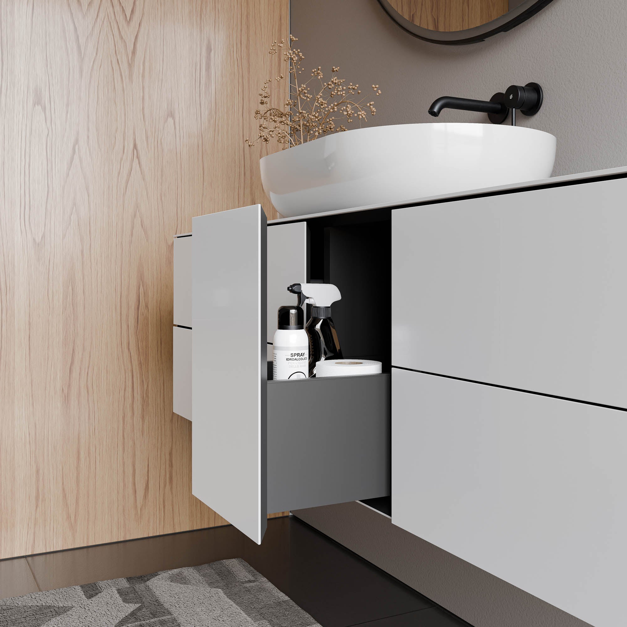 Washbasin cabinet ARCTIC 1400