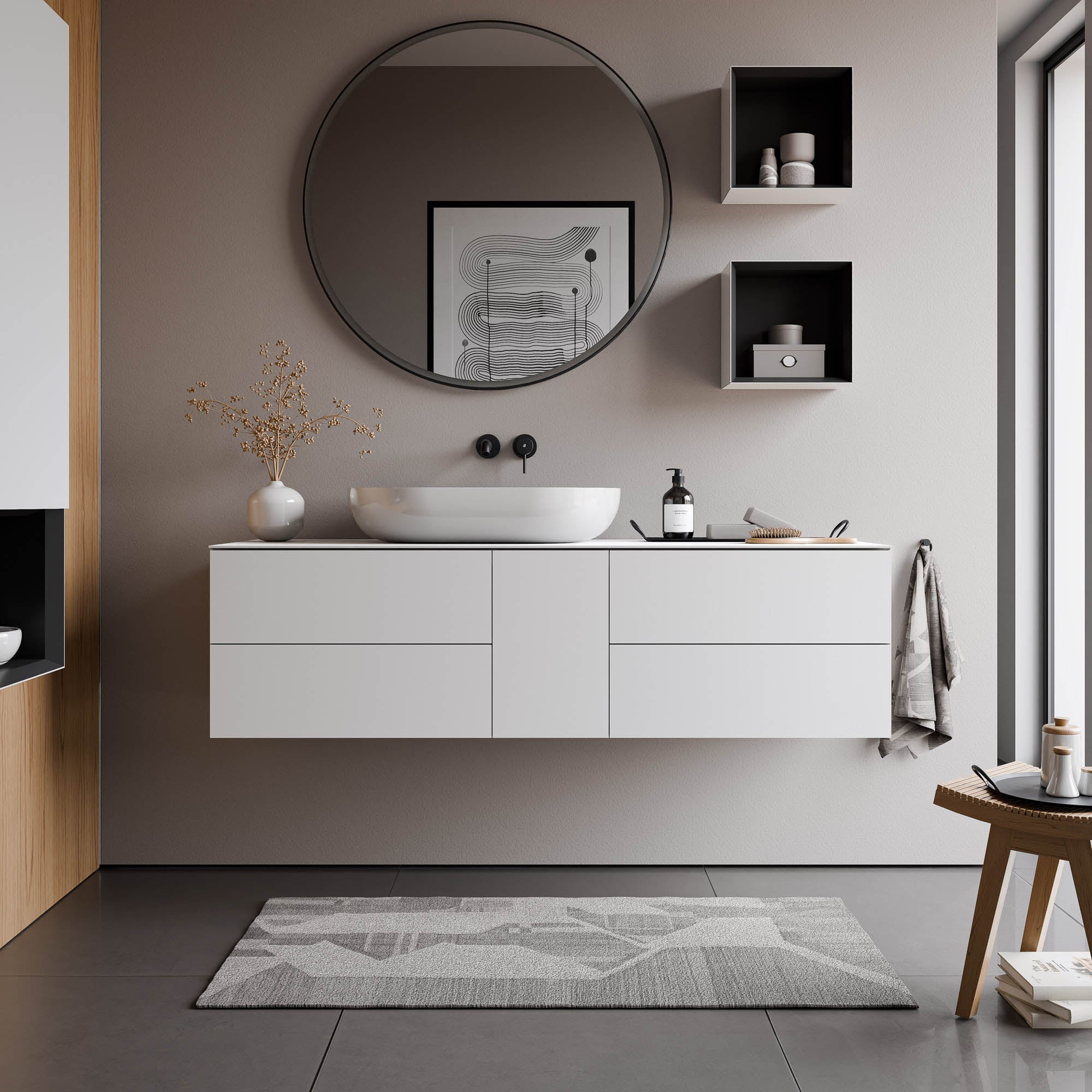 Washbasin base cabinet ARCTIC 1600