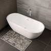 Freestanding Bathtub ROMA PLUS 2.0 Acrylic Matte White