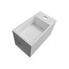 Wall-mounted washbasin PB2046 in mineral cast