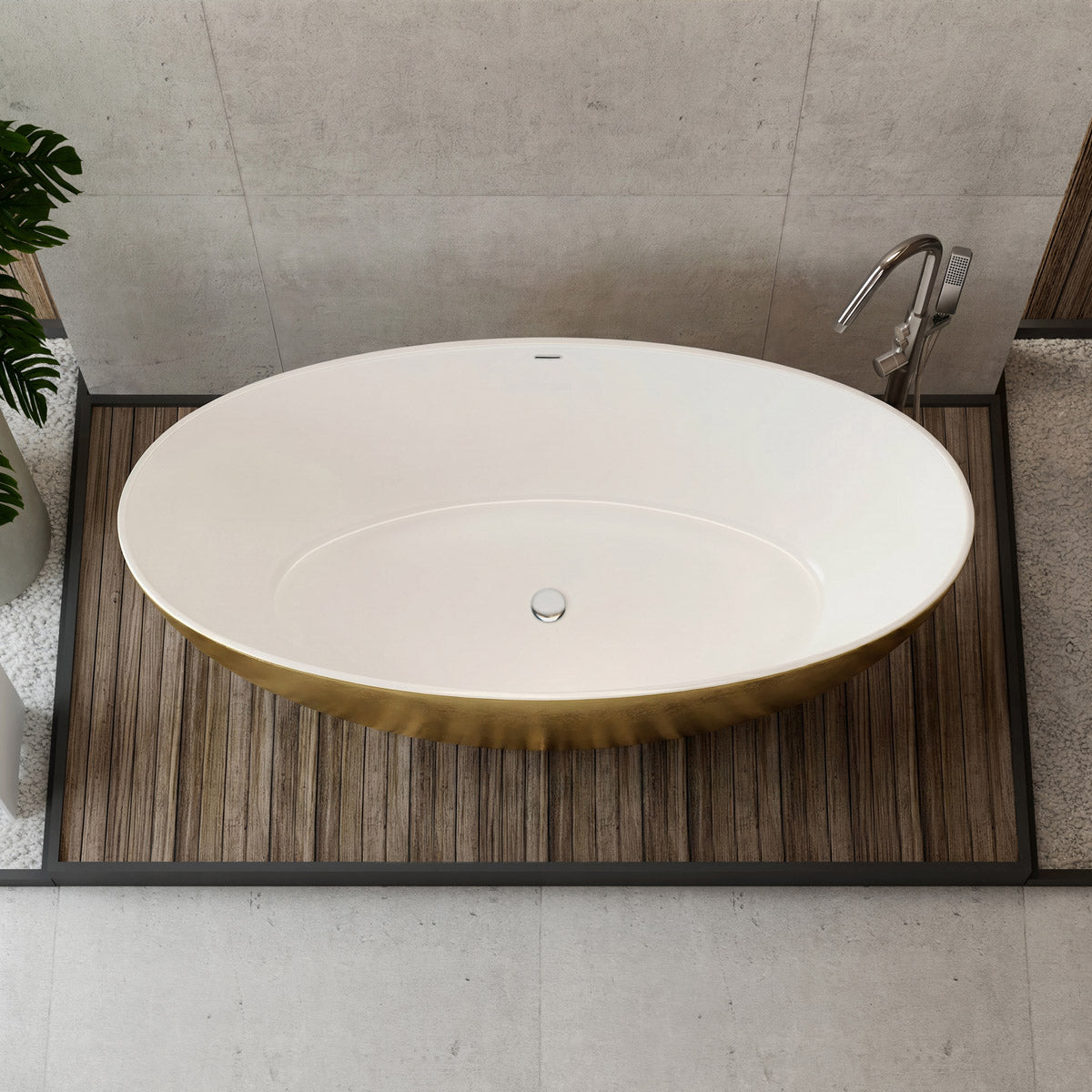 Freestanding bathtub TERRA