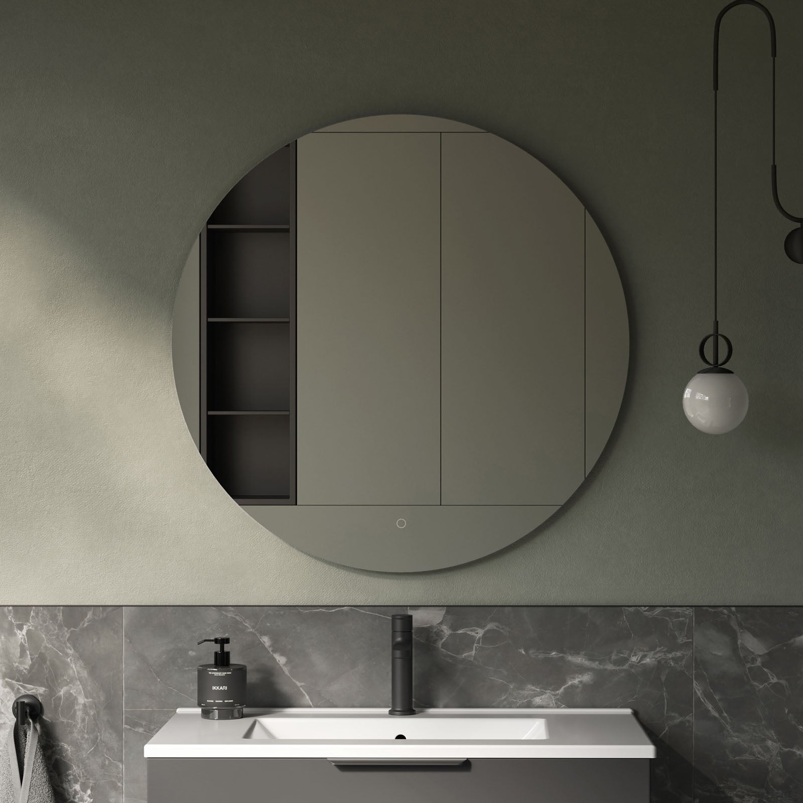 LED light mirror 2712 - 2.0