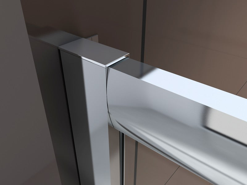 Shower niche cabin EX505 - genuine NANO glass 6 mm - slidings doors - width selectable