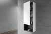 Cabinet ARCTIC 480 White Softtouch - door hinge left- shelf below