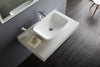 Top basin countertop basin NT3155 - ceramic - 58 x 38,5 cm