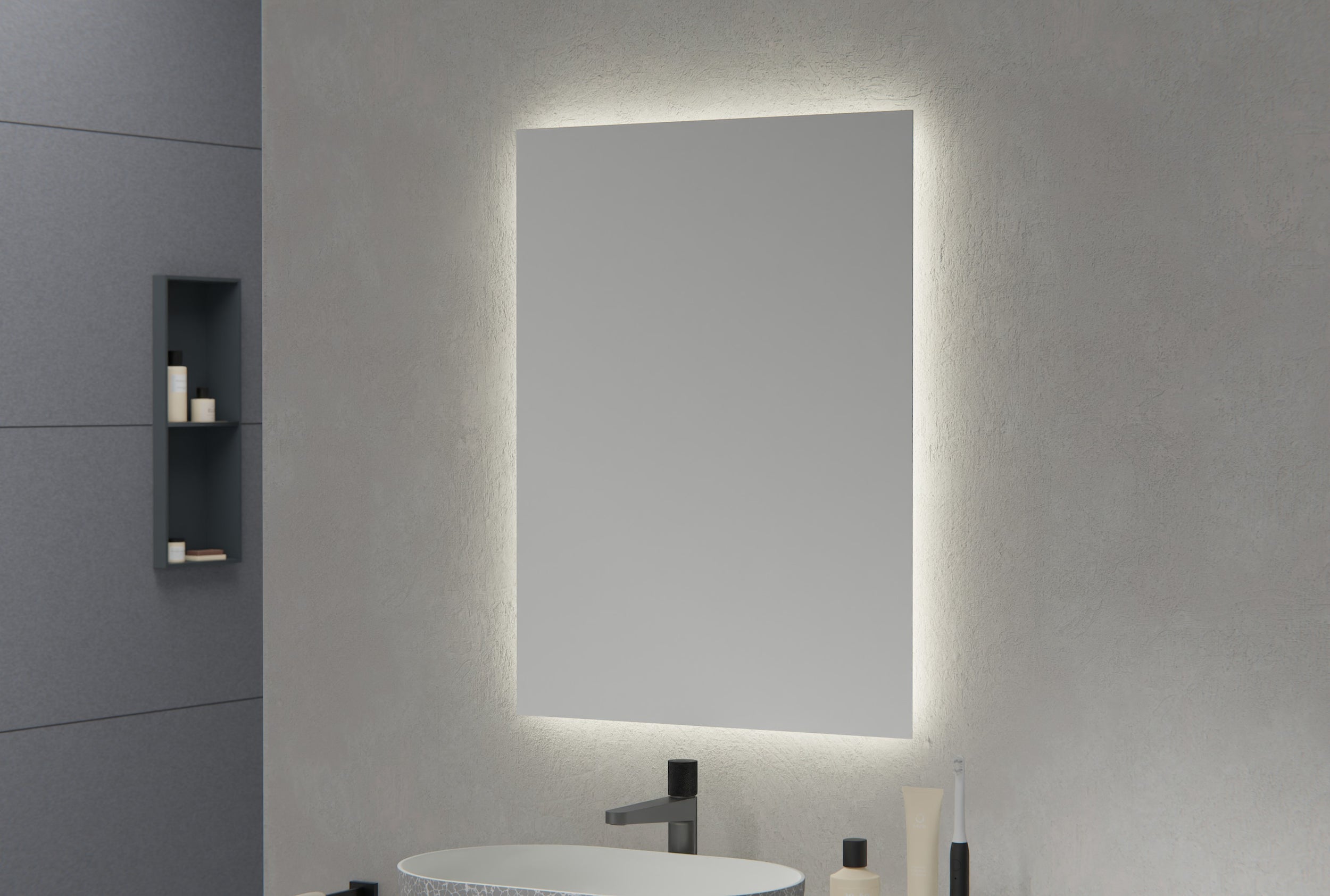 LED illuminated mirror bathroom mirror 2137