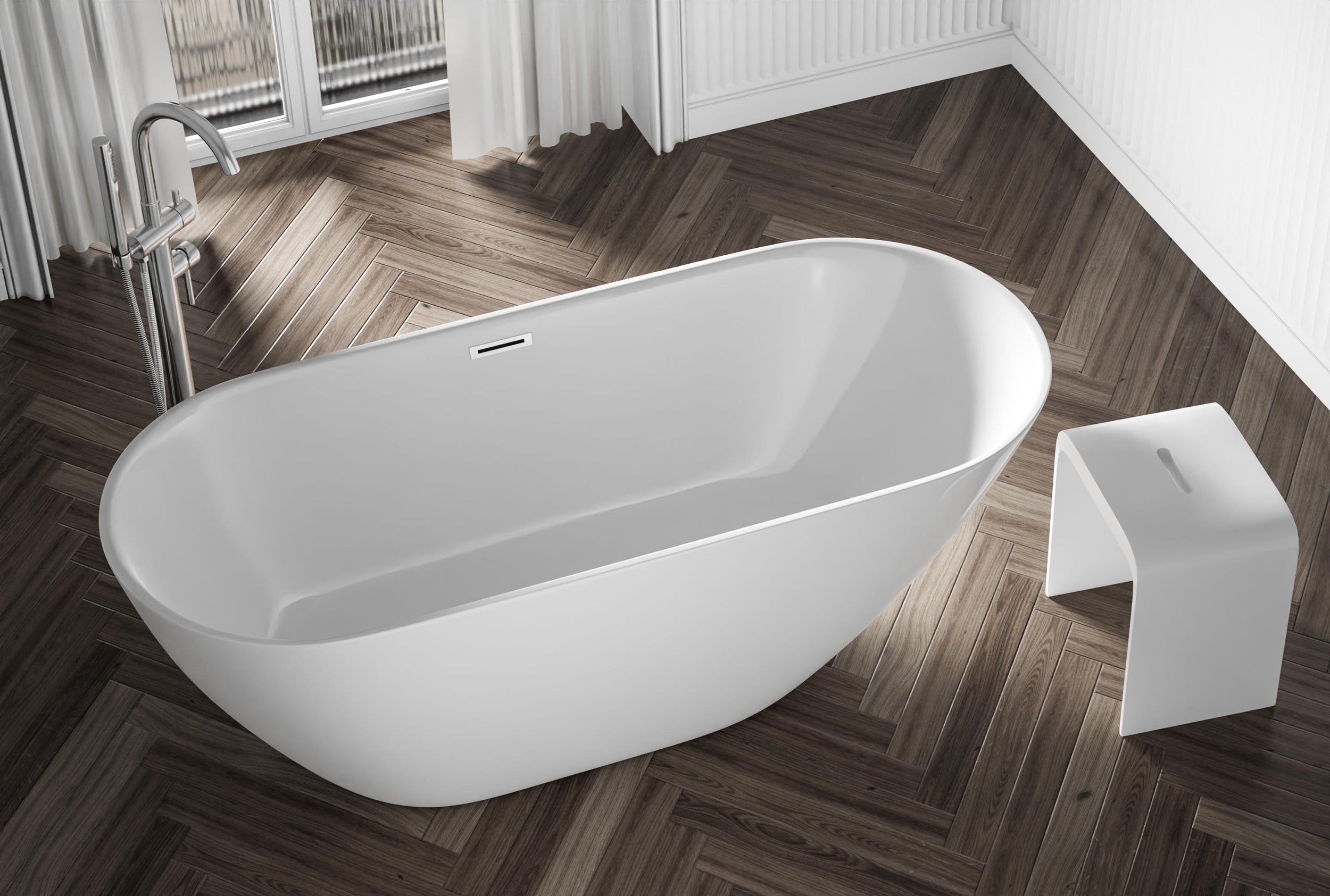 Freestanding bath ROMA 2.0 Acrylic