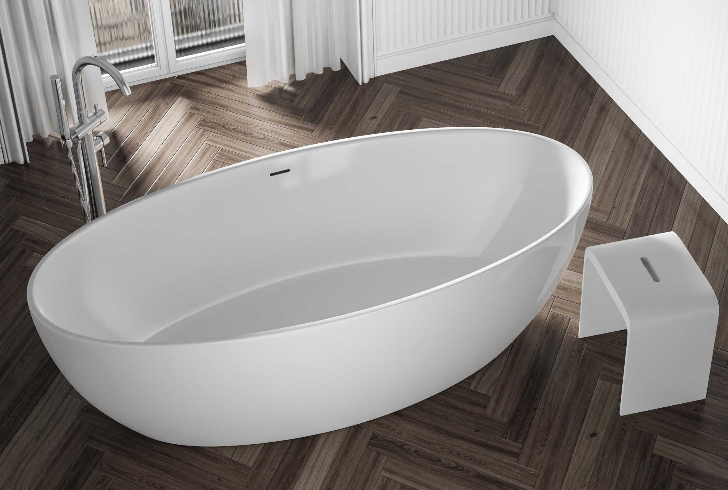 Freestanding bathtub TERRA Acrylic